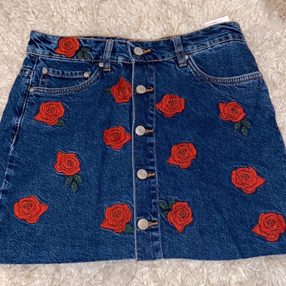 Zara Dresses & Skirts - Zara Denim Mini Skirt